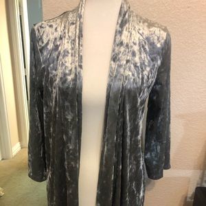 F21 velvet kimono!